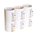 Taza Interior Happy Birthday 11oz Sublimación 12 Pzas