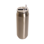 Lata de Refresco con Popote Acero Inoxidable 17oz