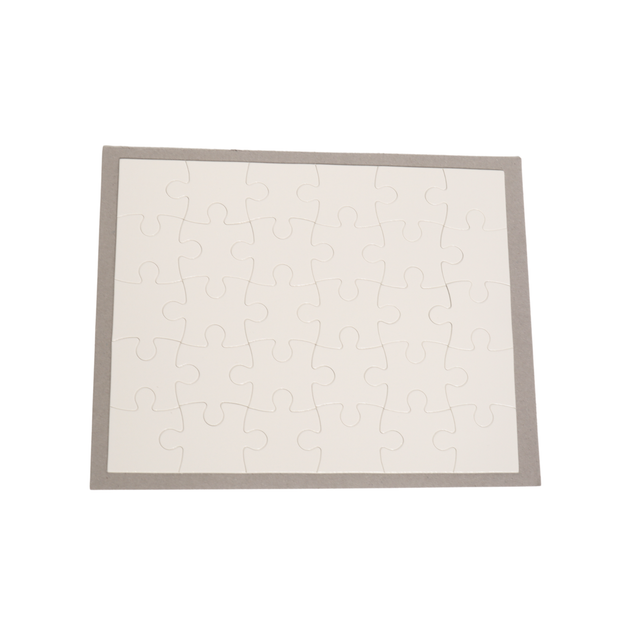 Rompecabezas 30 piezas con Marco Cartón 19x24 Sublimación 10pzs