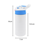 Termo Kids Sublimable de Acero Inoxidable 12 oz con Tapa Abatible – Orca