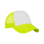 Gorra Trucker para Sublimar Amarillo Neón 10 pzs