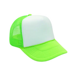 Gorra Trucker para Sublimar Verde Neón 10 pzs
