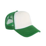 Gorra Trucker para Sublimar Verde 10 pzs