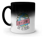 Taza Mágica Negro Matte 11oz Sublimación Pack 12pzs