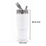 Termo con Agarradera Acero Inoxidable 30oz