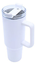 Termo Acero Inoxidable 40 Oz Con Popote Sublimación