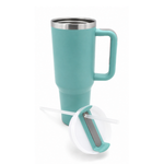 Termo Acero Inoxidable 40 Oz Con Popote