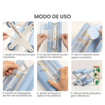 Soporte de Vaso Ajustable con Clip Plástico