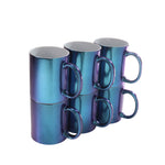 Taza Mágica Neón Perlada 11oz Sublimación 12pzs