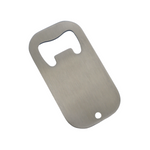 Destapador Rectangular Acero Inoxidable 7x5cm 20 pzas