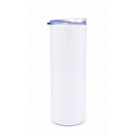 Termo Delgado Acero Inoxidable 20oz Blanco