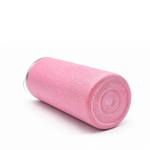 Termo Delgado Acero Inoxidable 20oz Aperlado Rosa Acabado Glitter