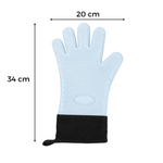Guantes de Silicona Azul Claro