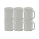 Taza Macaron 11oz Sublimacion Beige 12 Pzs