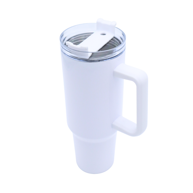 Termo Acero Inoxidable 40 Oz Con Popote Sublimación