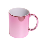 Taza Espejo Rosa Cobrizo 11oz Sublimación 12pzs