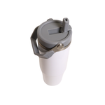 Termo Con Agarradera Acero Inoxidable 30oz Blanco
