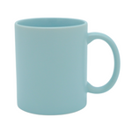 Taza Macaron 11oz Sublimacion Azul Claro 12 Pzs