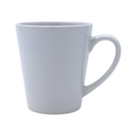 Taza Blanca Conica 12oz Sublimación 12pzs