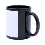 Taza Negra Con Ventana 11oz Sublimacion 12pzs
