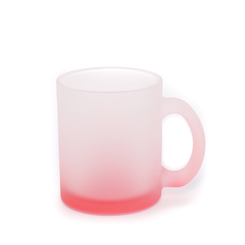 Taza Glaseada Vidrio 10oz Sublimación Pack 12pzs