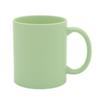 Taza Macaron 11oz Sublimacion Verde Claro 12 Pzs