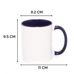 Taza Color Interior 11oz Sublimación