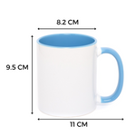 Taza Color Interior 11oz Sublimación