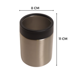 Enfriador de Latas Acero Inoxidable 350ml Plata