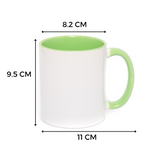 Taza Color Interior 11oz Sublimación