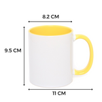 Taza Color Interior 11oz Sublimación