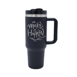 Termo Acero Inoxidable 40 Oz Con Popote