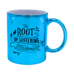 Taza Espejo Azul 11oz Sublimación 12pzs