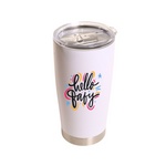 Vaso Viajero Cónico Acero Inoxidable 20oz Sublimación