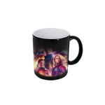 Taza Mágica Negro Brillante 11oz Sublimación 12pz