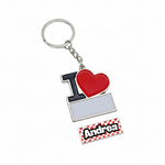 Llavero Forma Corazón I Love 20 Pzs