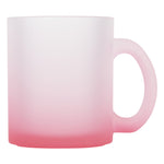 Taza Glaseada Vidrio 10oz Sublimación Pack 12pzs