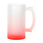 Tarro Glaseado Cervecero 16oz Sublimación 6pzs