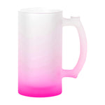 Tarro Glaseado Cervecero 16oz Sublimación 6pzs