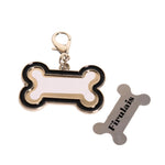 Llavero de Acero Inoxidable Huesito Para Sublimación