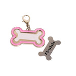 Llavero de Acero Inoxidable Huesito Para Sublimación