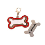 Llavero de Acero Inoxidable Huesito Para Sublimación