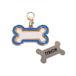 Llavero de Acero Inoxidable Huesito Para Sublimación