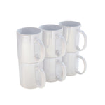 Taza Espejo Blanca 11oz Sublimación 12pzs