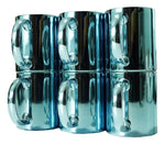 Taza Espejo Azul 11oz Sublimación 12pzs
