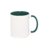 Taza Color Interior 11oz Sublimación 12 Pzas