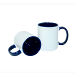 Taza Color Interior 11oz Sublimación 12 Pzas
