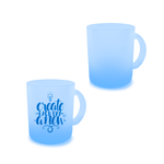 Taza Glaseada Vidrio 10oz Sublimación Pack 12pzs
