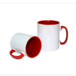 Taza Color Interior 11oz Sublimación 12 Pzas