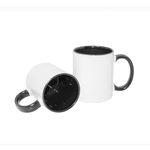 Taza Color Interior 11oz Sublimación 12 Pzas